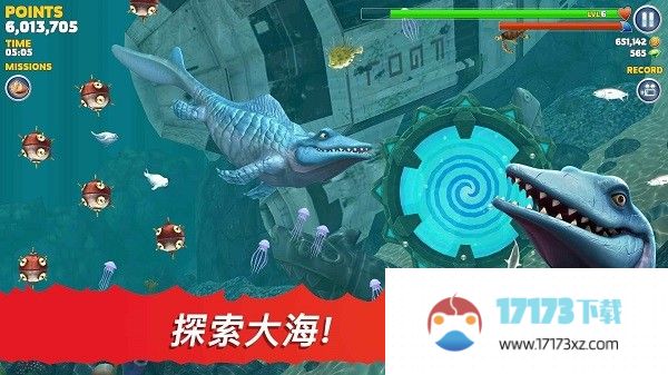 2024饥饿鲨进化无限金币版无限钻石版