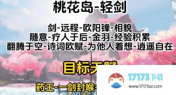 射雕全门派职业天赋推荐 平民最强天赋选择一览