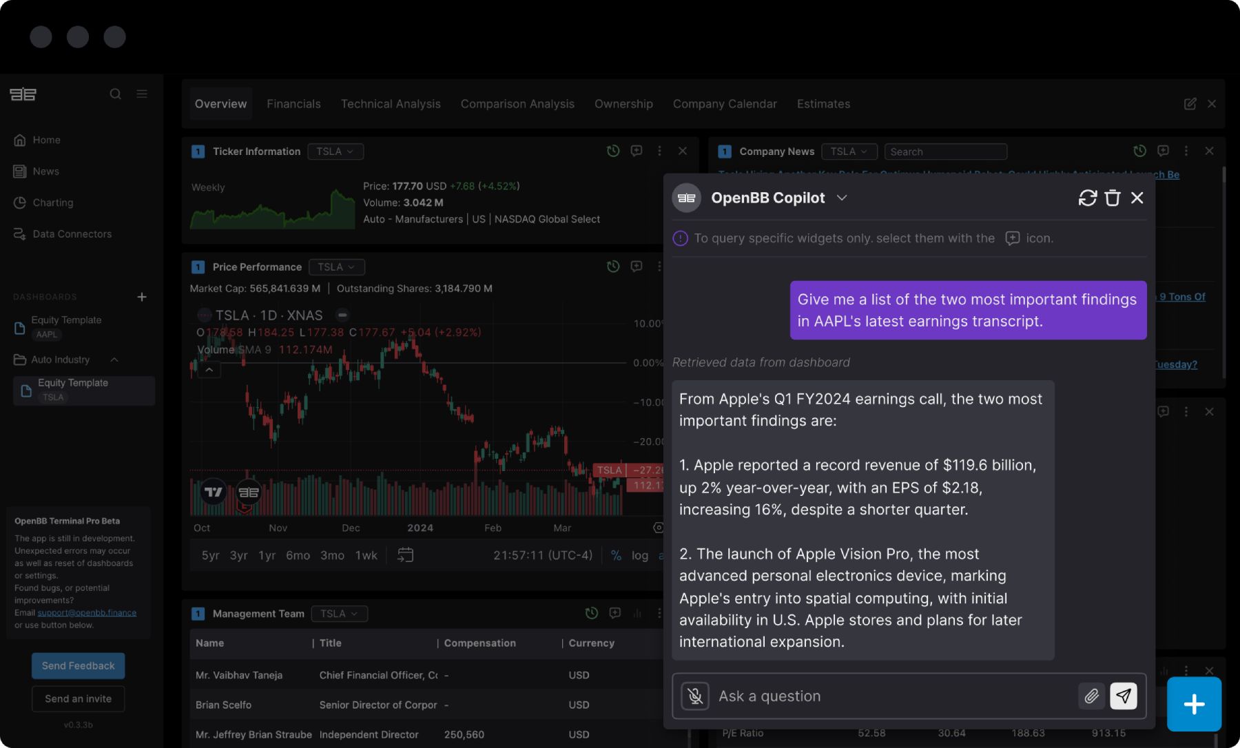 OpenBB：一个免费开源的金融数据分析主播