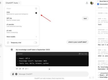 OpenAI ChatGPT 新增自动模式，基于提示词复杂度灵活选择合适 AI 模型
